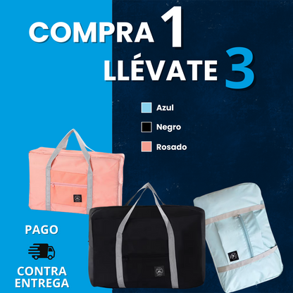 Bolso Plegable De Viaje Impermeable - Compra 1 y llévate 3
